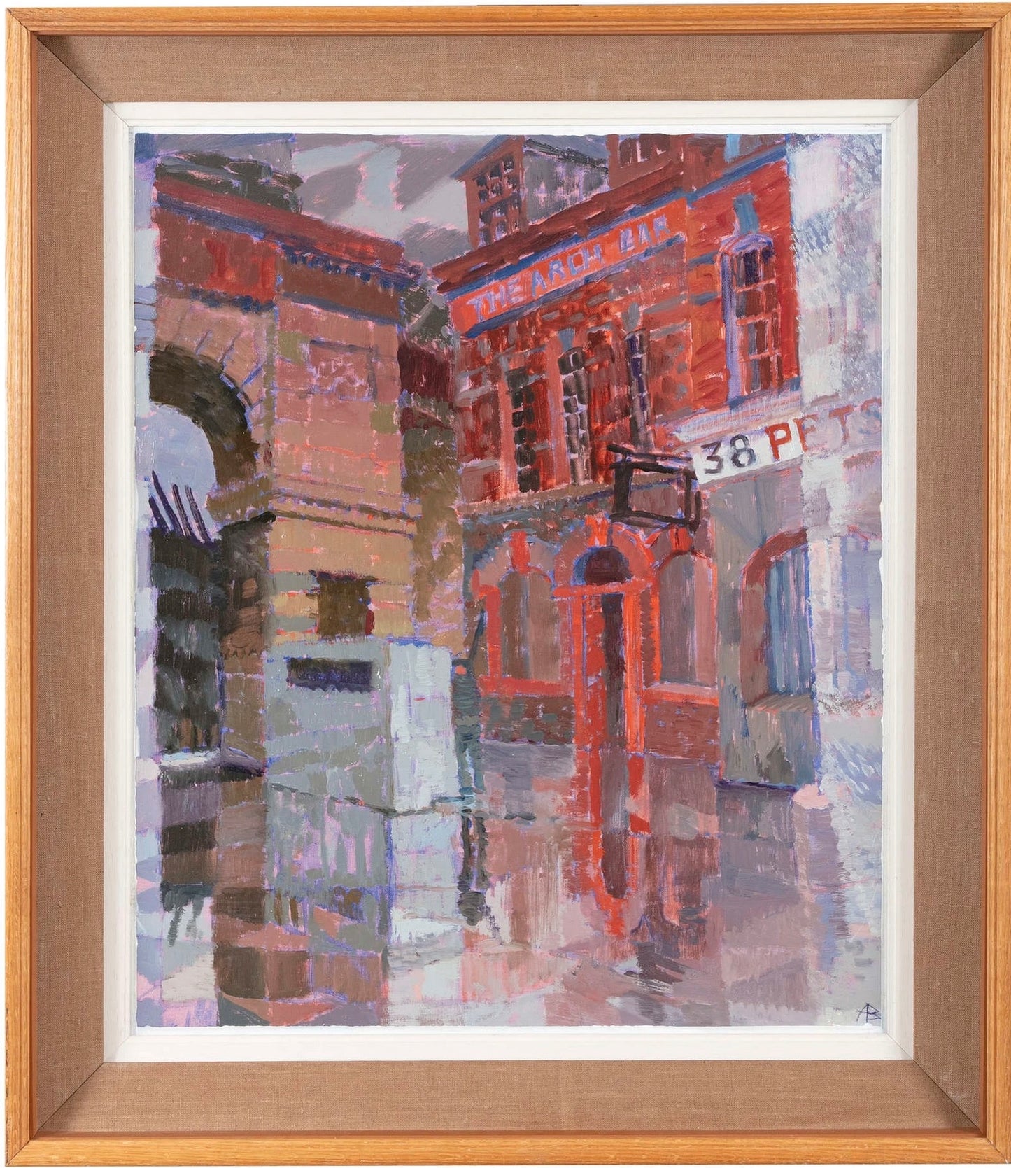 Alicia Boyle RBA, RHA (1908-1997), The Arch Bar, Derry