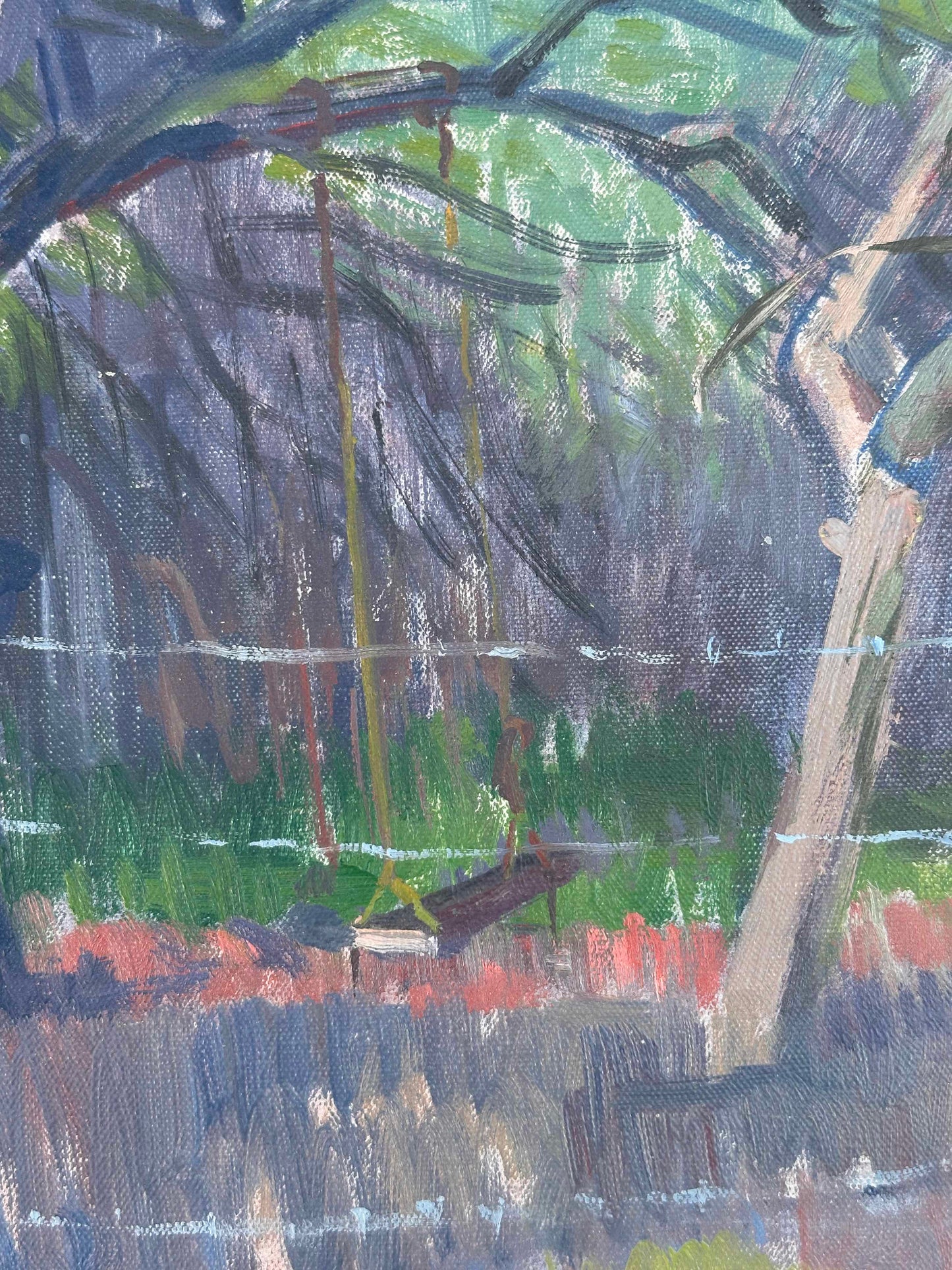 Alicia Boyle RBA, RHA (1908-1997), The Swing