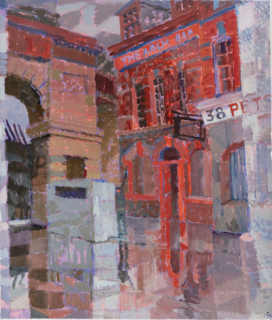 Alicia Boyle RBA, RHA (1908-1997), The Arch Bar, Derry