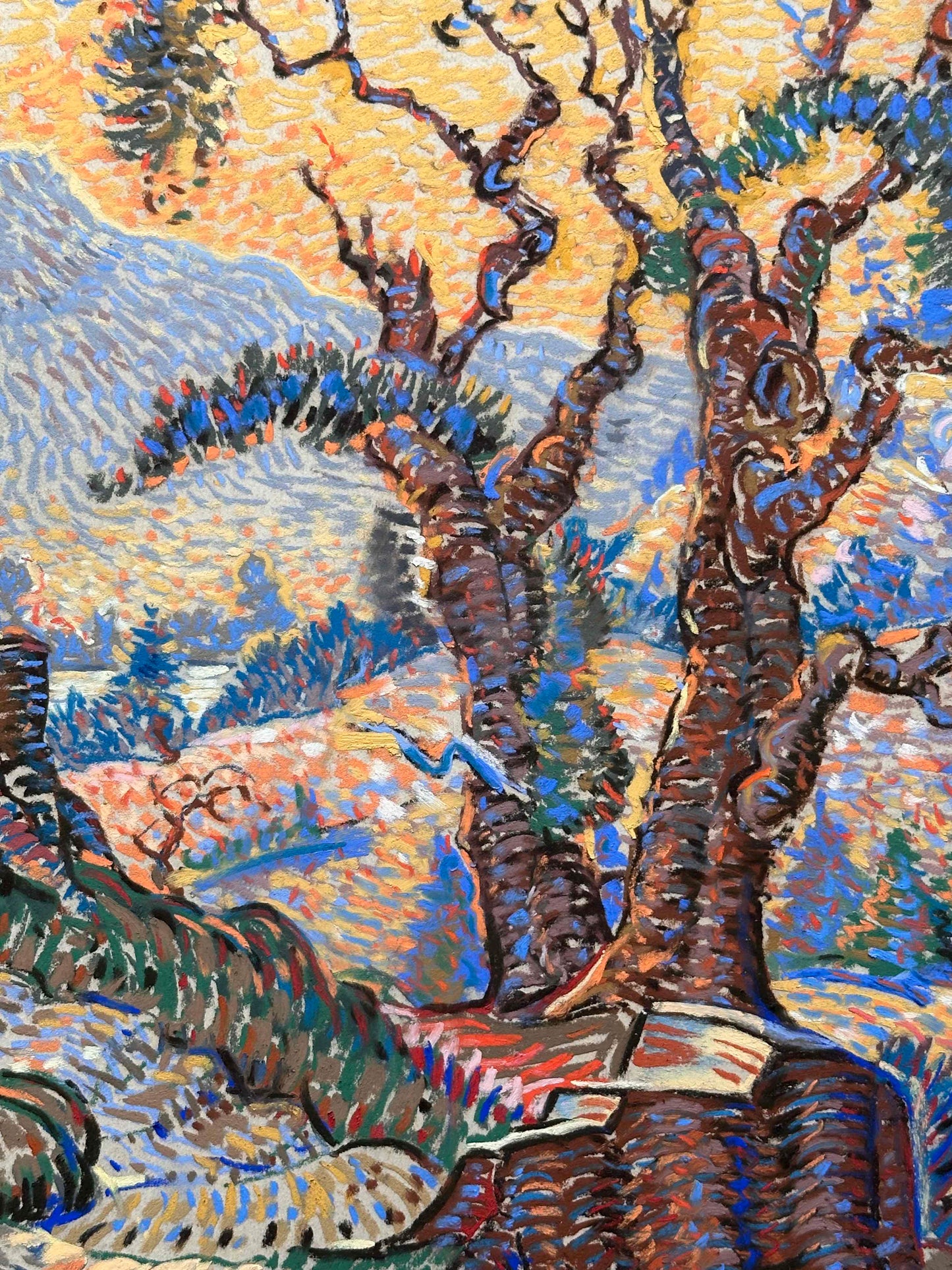 Arthur Avia Buchman (1904-1986), Scene in Enniskerry, Co Wicklow