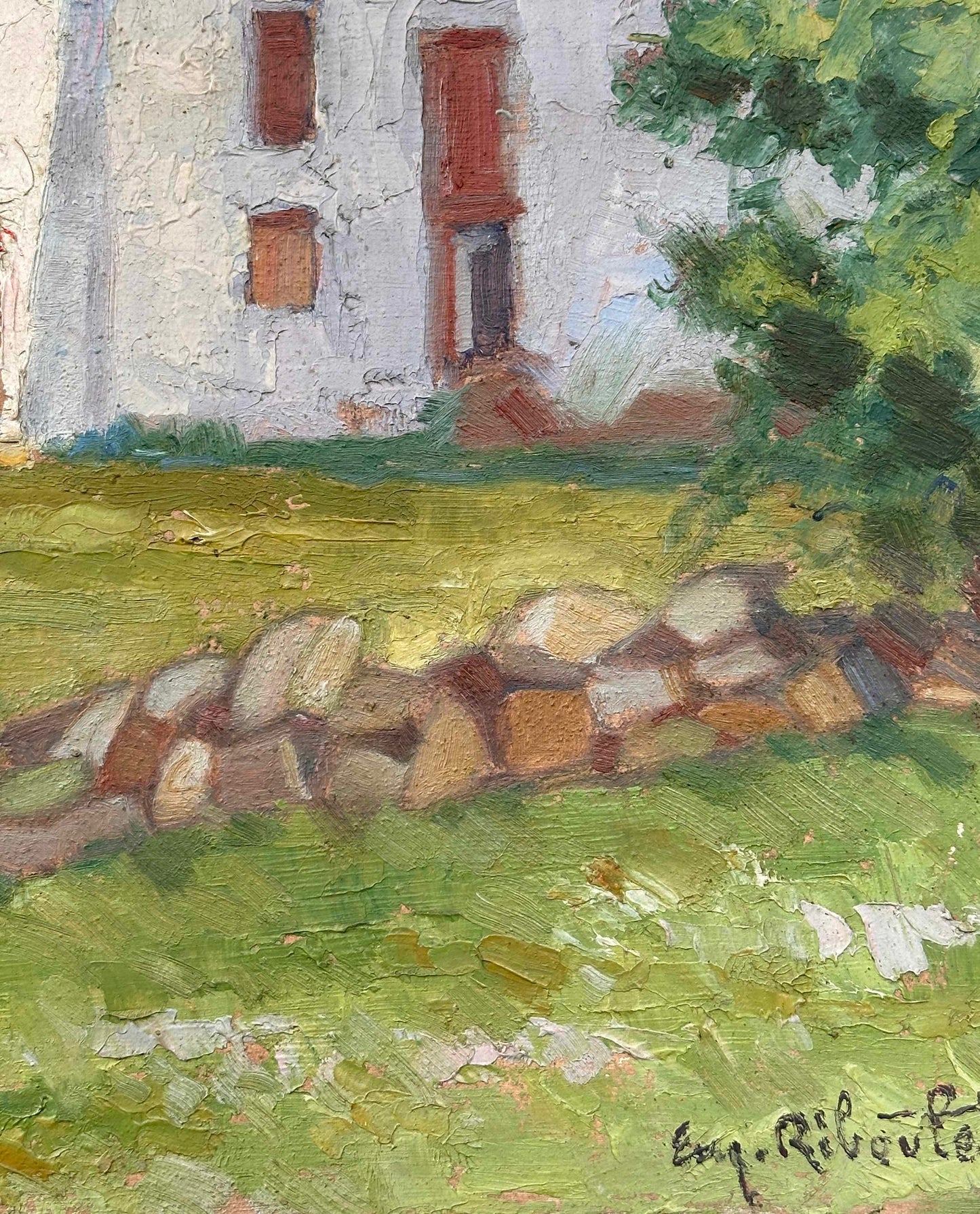 Eugene Riboulet (1883-1972), Farm Buildings