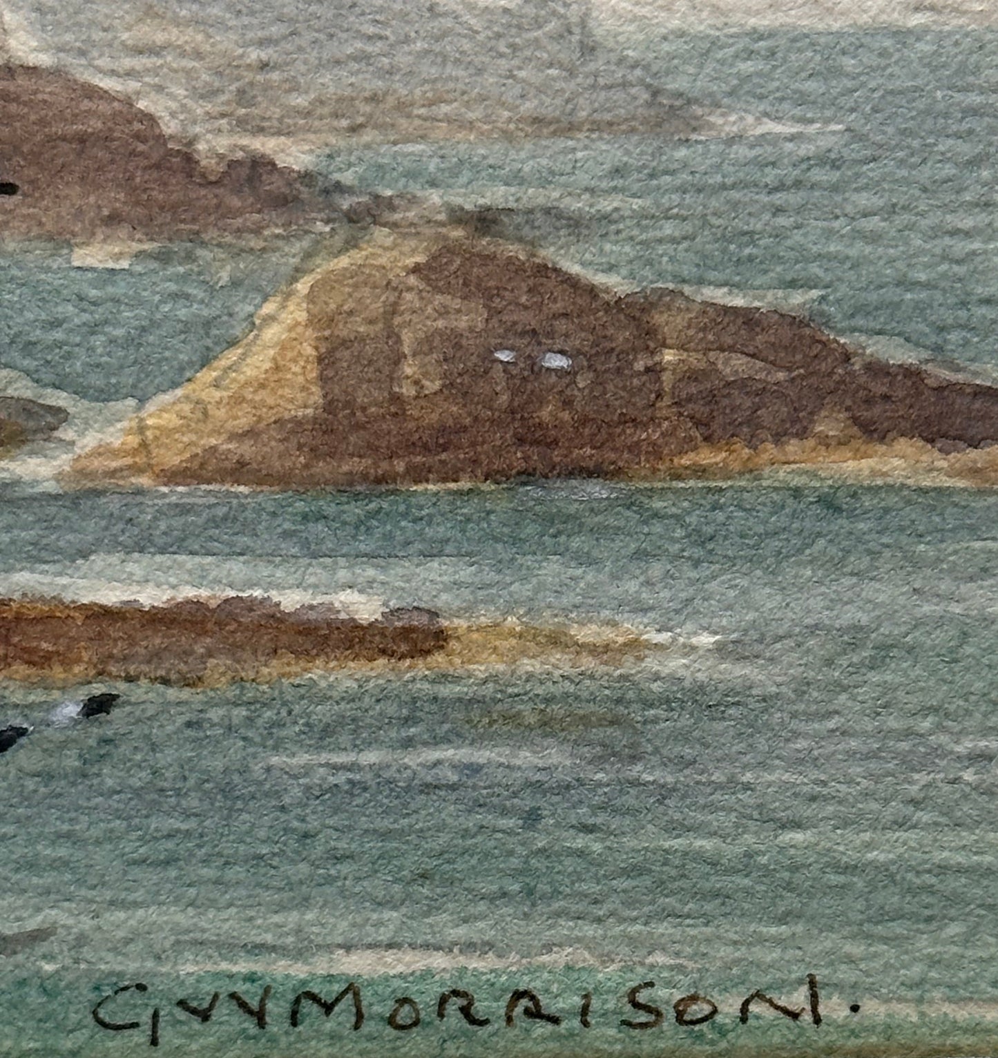 George W. Morrison (1820-1893), Coastal Landscape with Cottage