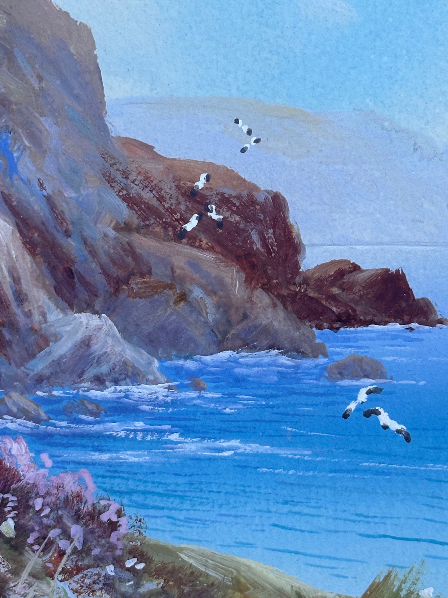 H.W. Hicks (1880-1944), Coastal Landscape