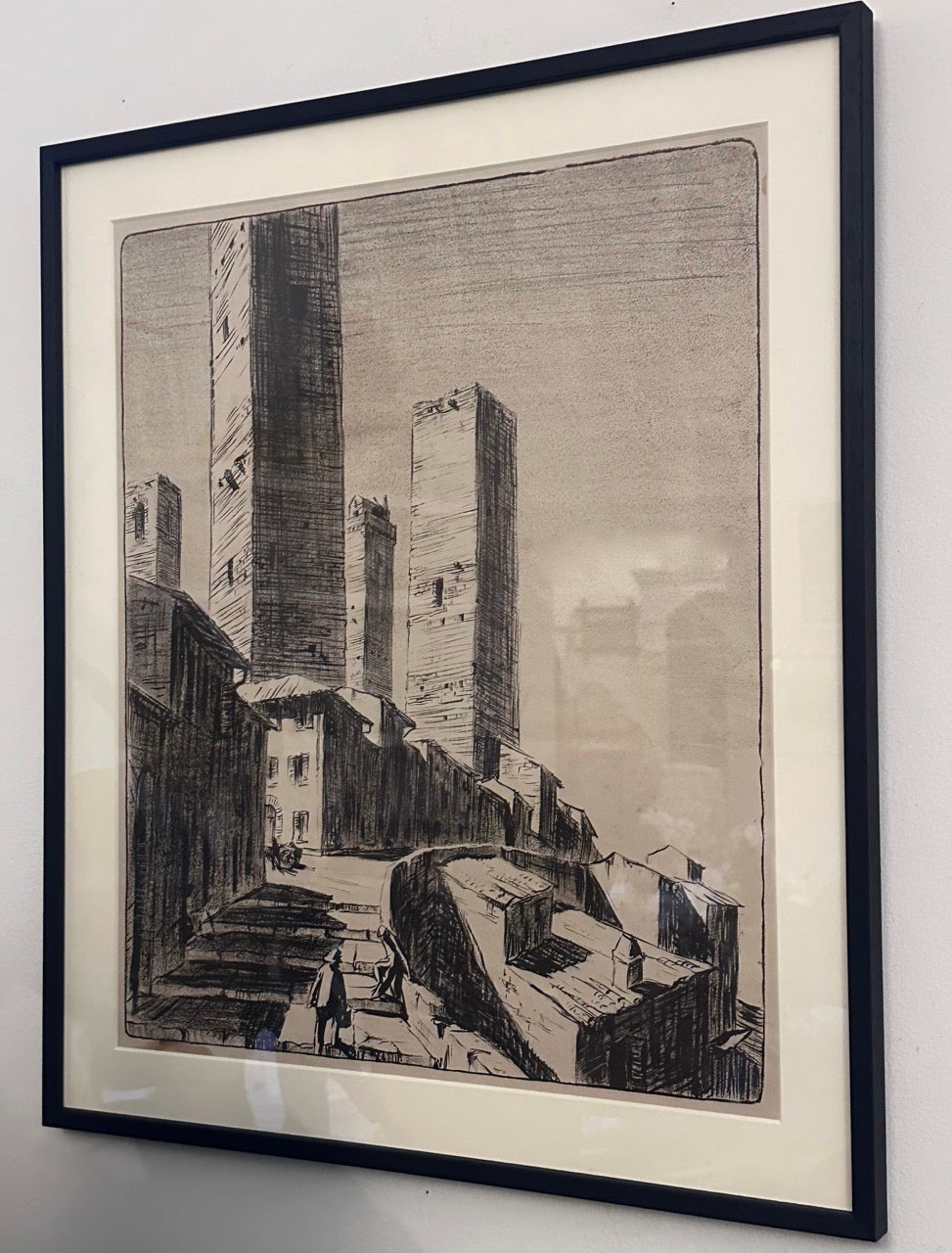 Anonymous, Medieval Italian Towers (1920/1930s)
