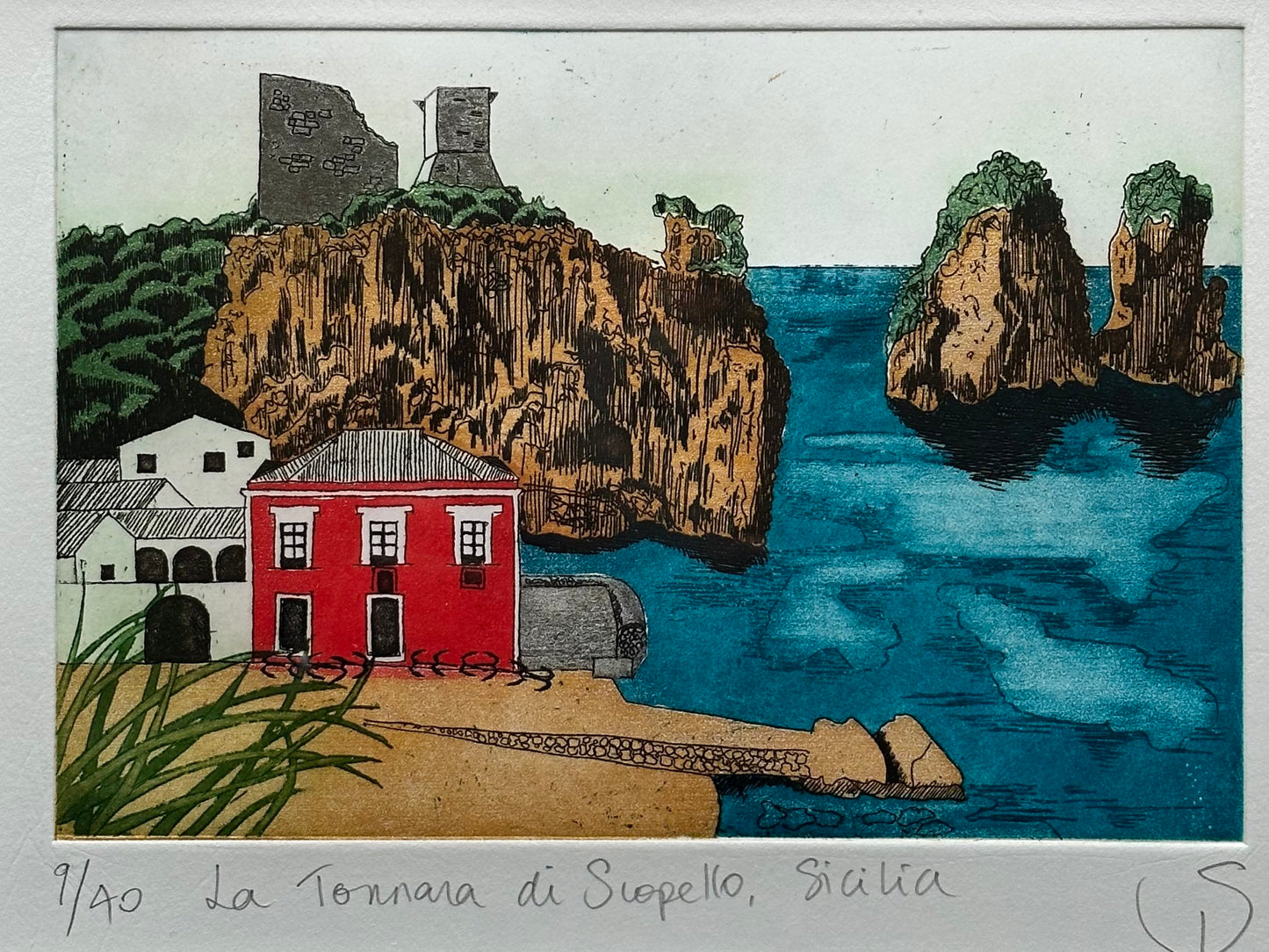 Suzy Quirke, La Tonnara di Scopello, Sicily