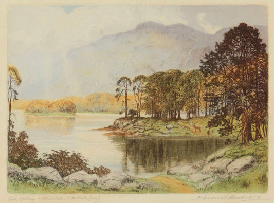 Robert Cresswell Boak (1875-1949), Loch Katrine & Ellen's Isle