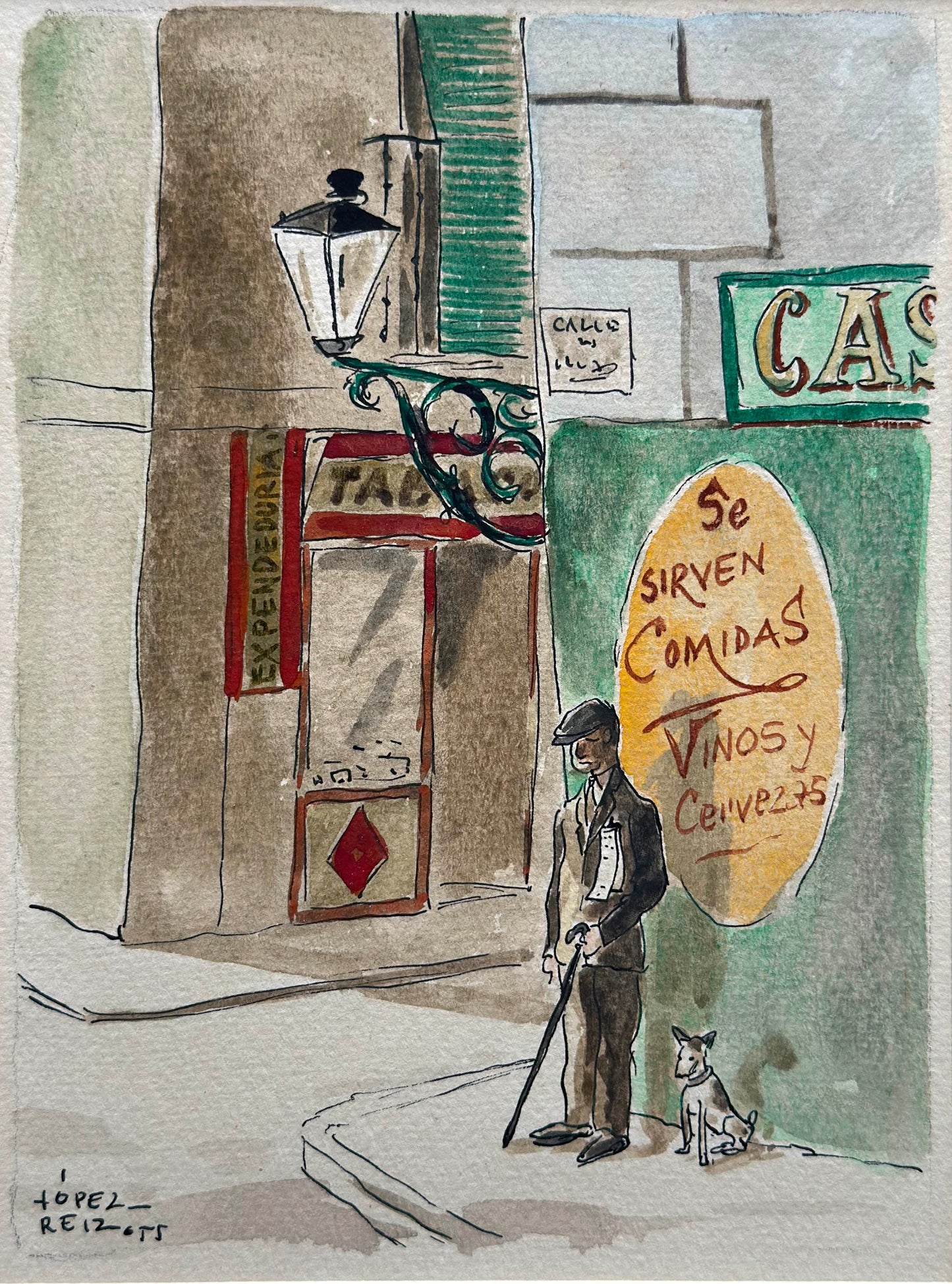 Street Scenes (1955), Lopez Reiz