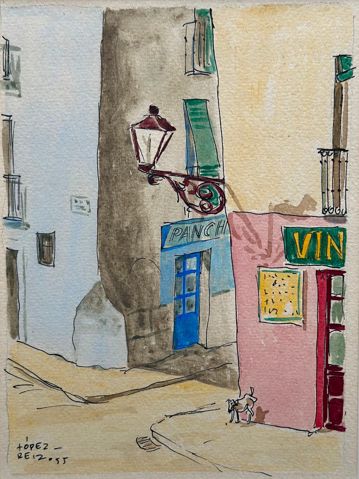 Street Scenes (1955), Lopez Reiz