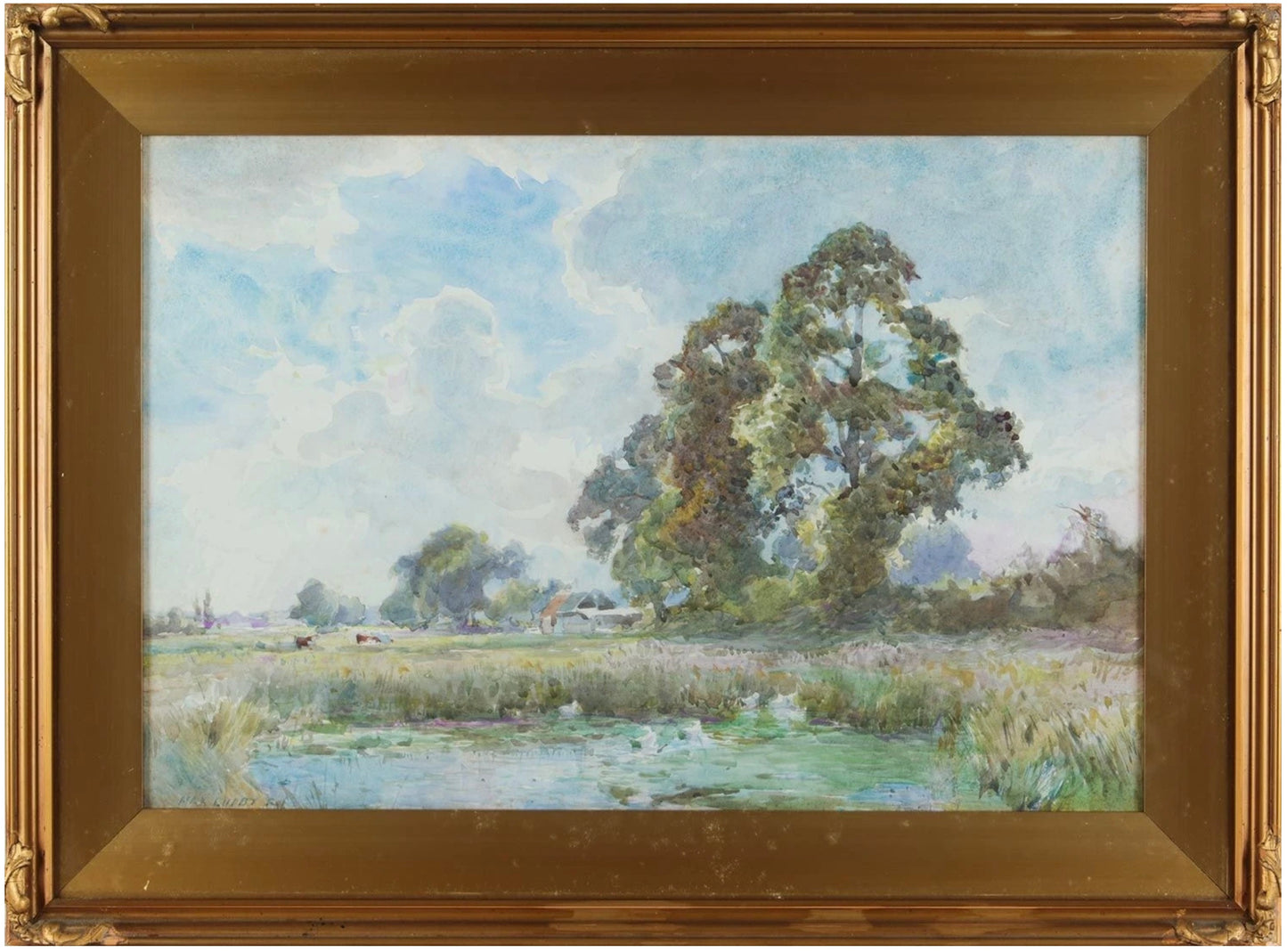 Max Ludby (1853-1943), Rural Landscape