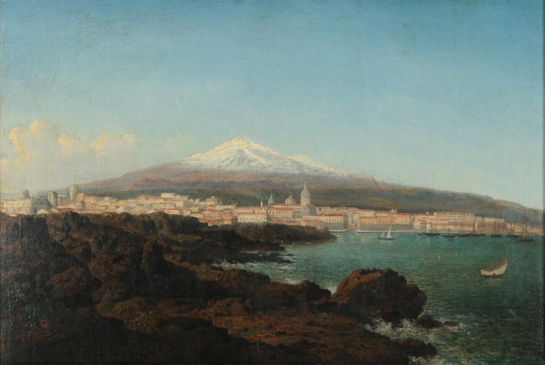 Claude Sebastien Hugard (1818-1886), Mount Etna