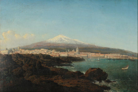 Claude Sebastien Hugard (1818-1886), Mount Etna