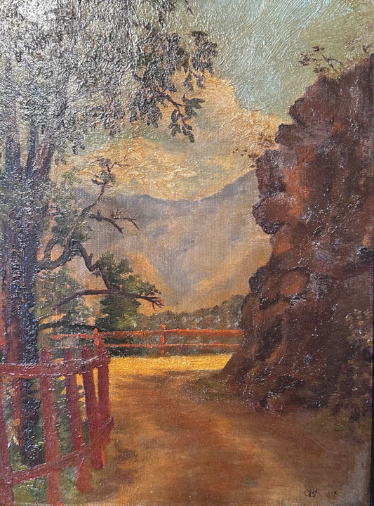 Norah O'Kelly (1886 - 1964), Scandal Point, India (1915)