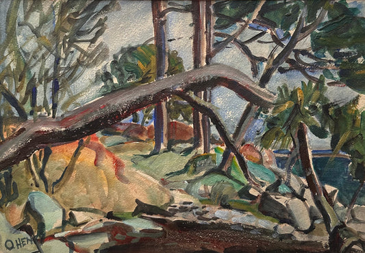 Olive Henry (1902-1989), The Fallen Tree