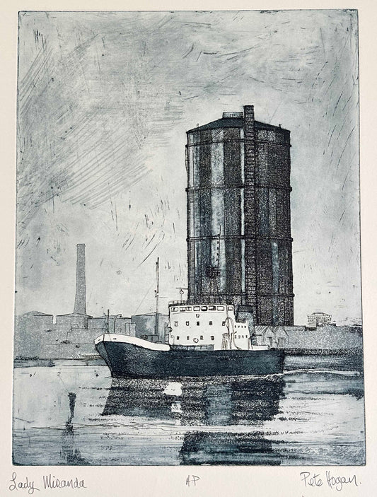 Pete Hogan, Lady Miranda (Guinness ship)