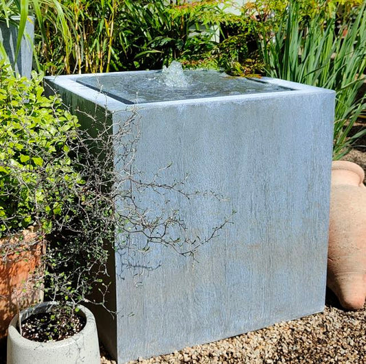 Zinc 'Water Table' water feature (3 sizes)