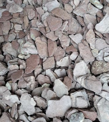 Slate chippings / Plum slate (1 ton bag / bulk bag)
