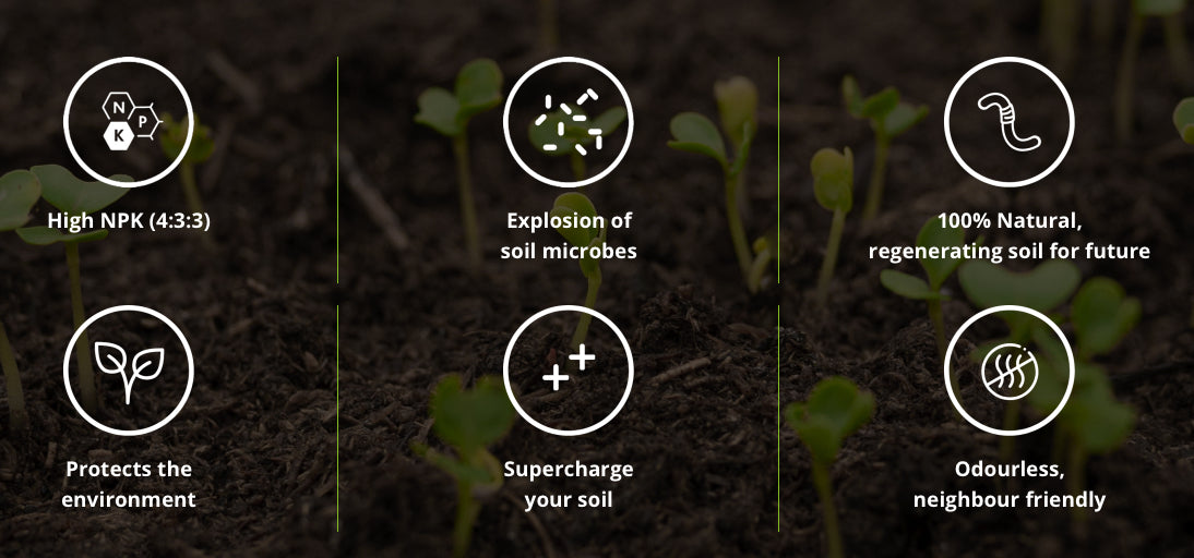 Seaweed & Poultry manure fertiliser