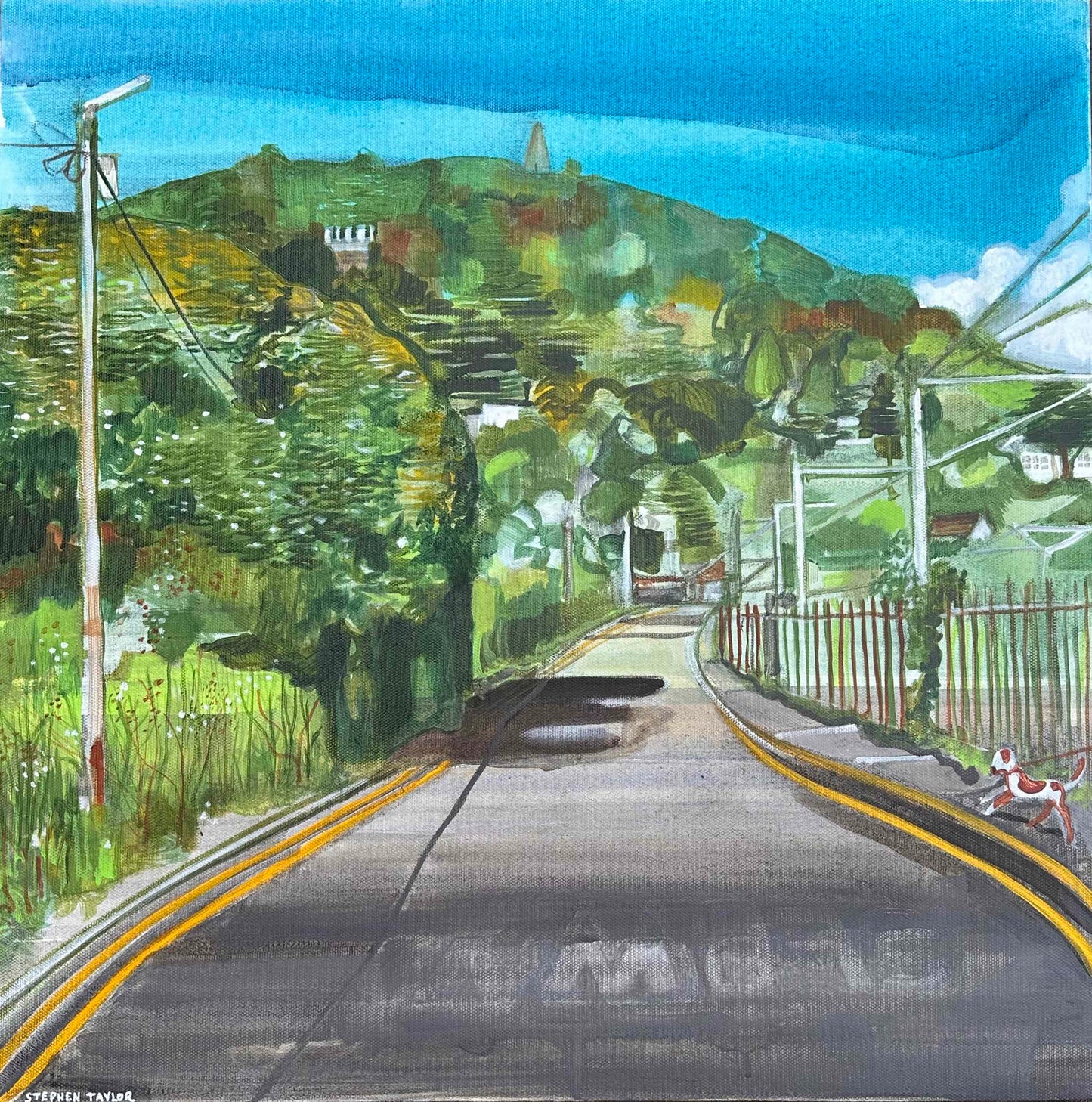 Stephen Taylor, Killiney Hill from the Coast