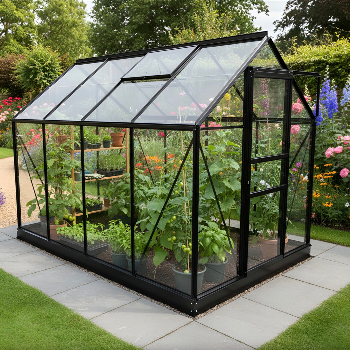 Vitavia 'Venus' Greenhouse (5 sizes, 3 colours)