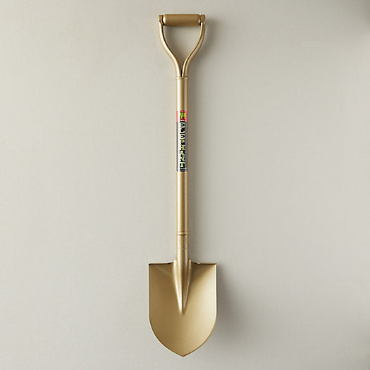 Mini golden spade, rounded head