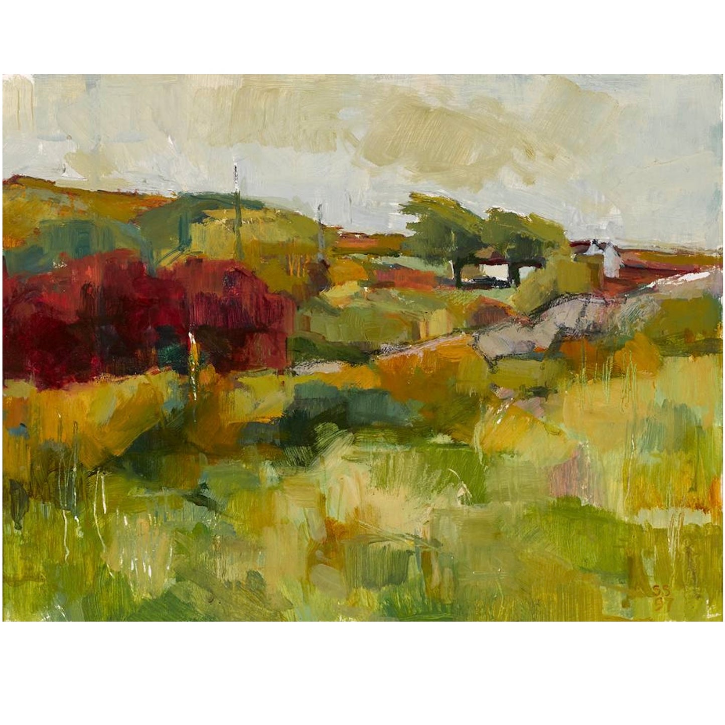 Sarah Spackman, Landscape near Cleggan