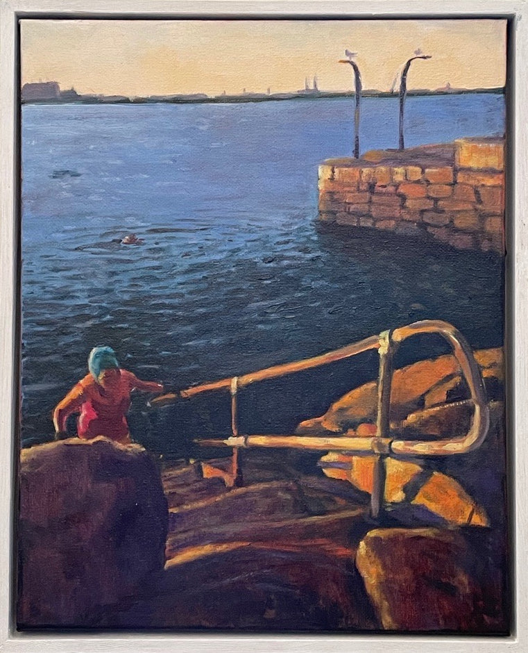 Ursula Celano, Sandycove Swimmer