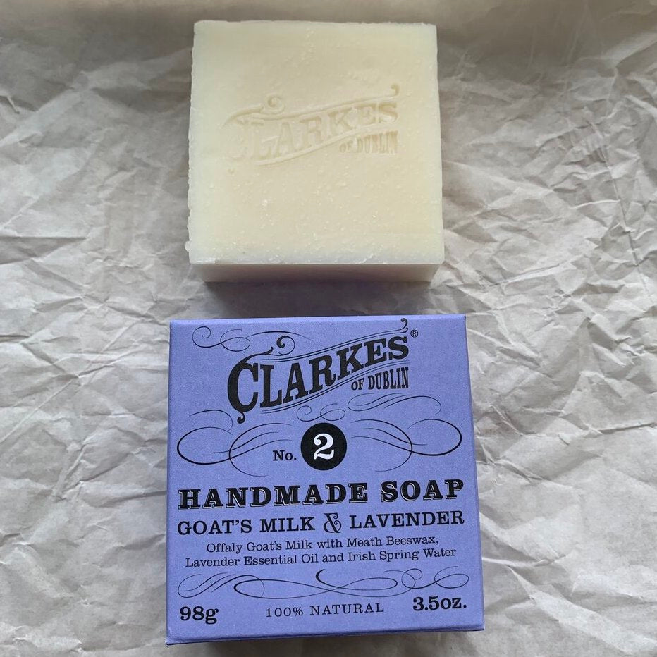 Handmade soap, Clarkes of Dublin