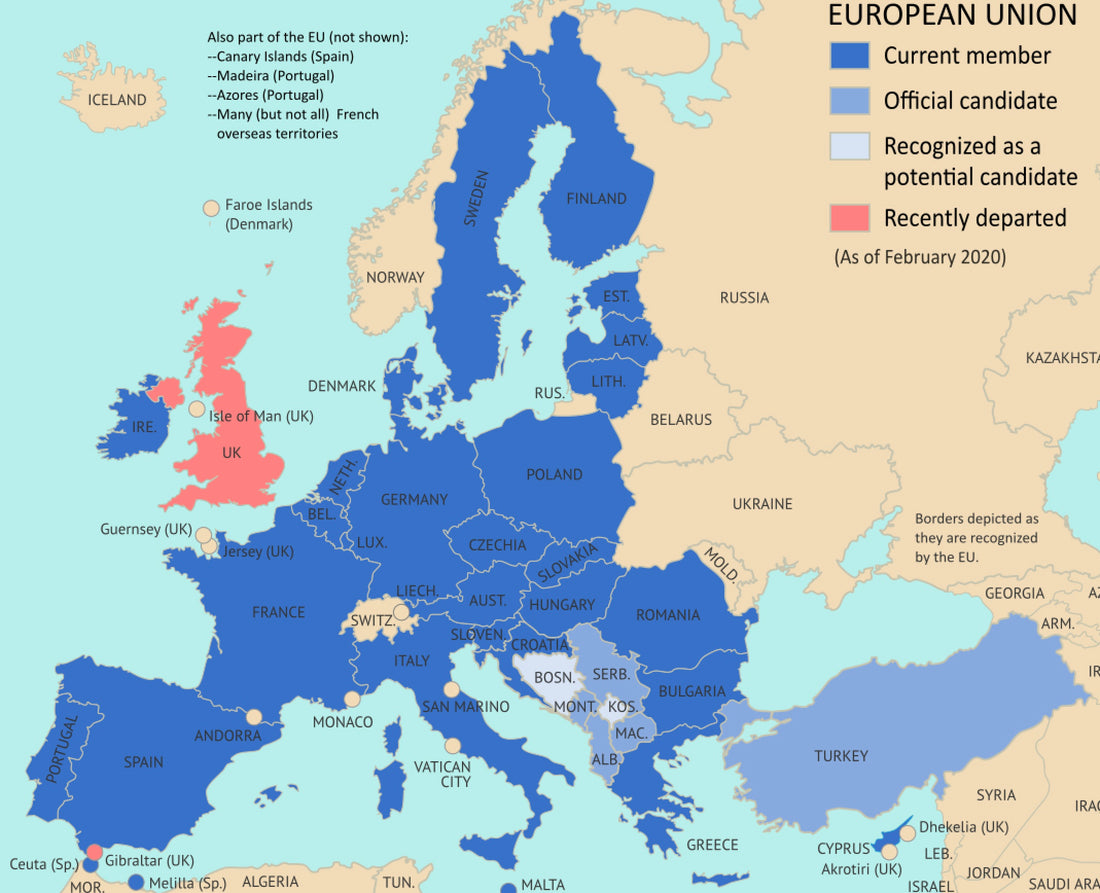 Shipping within Europe: no problem