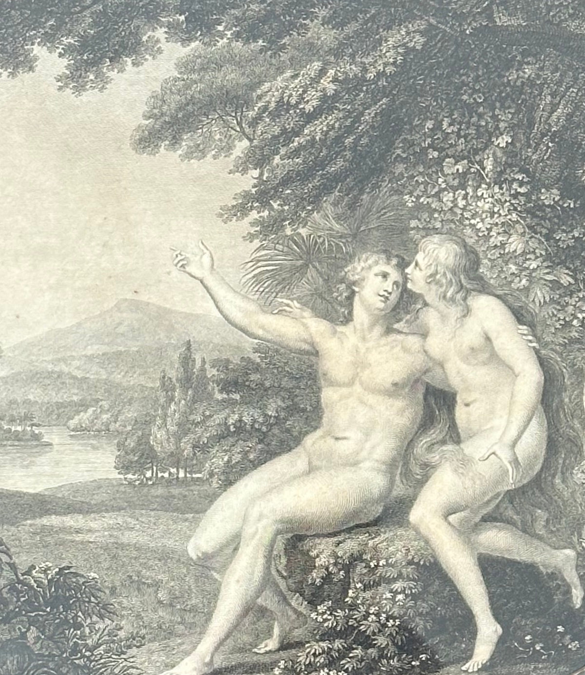 Adam and Eve in Paradise, Frencesco Bartolozzi