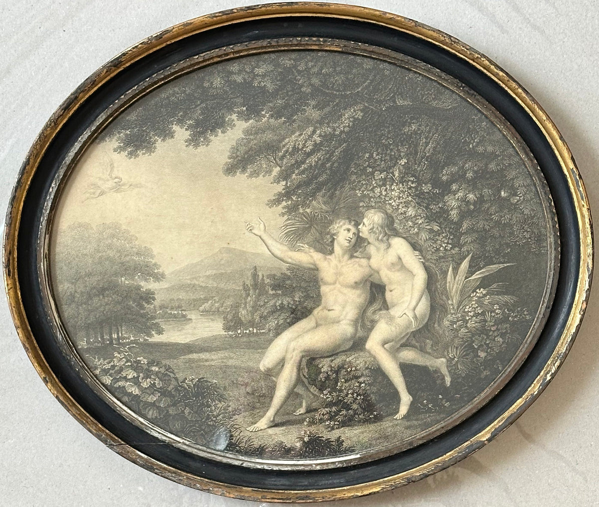 Adam and Eve in Paradise, Frencesco Bartolozzi