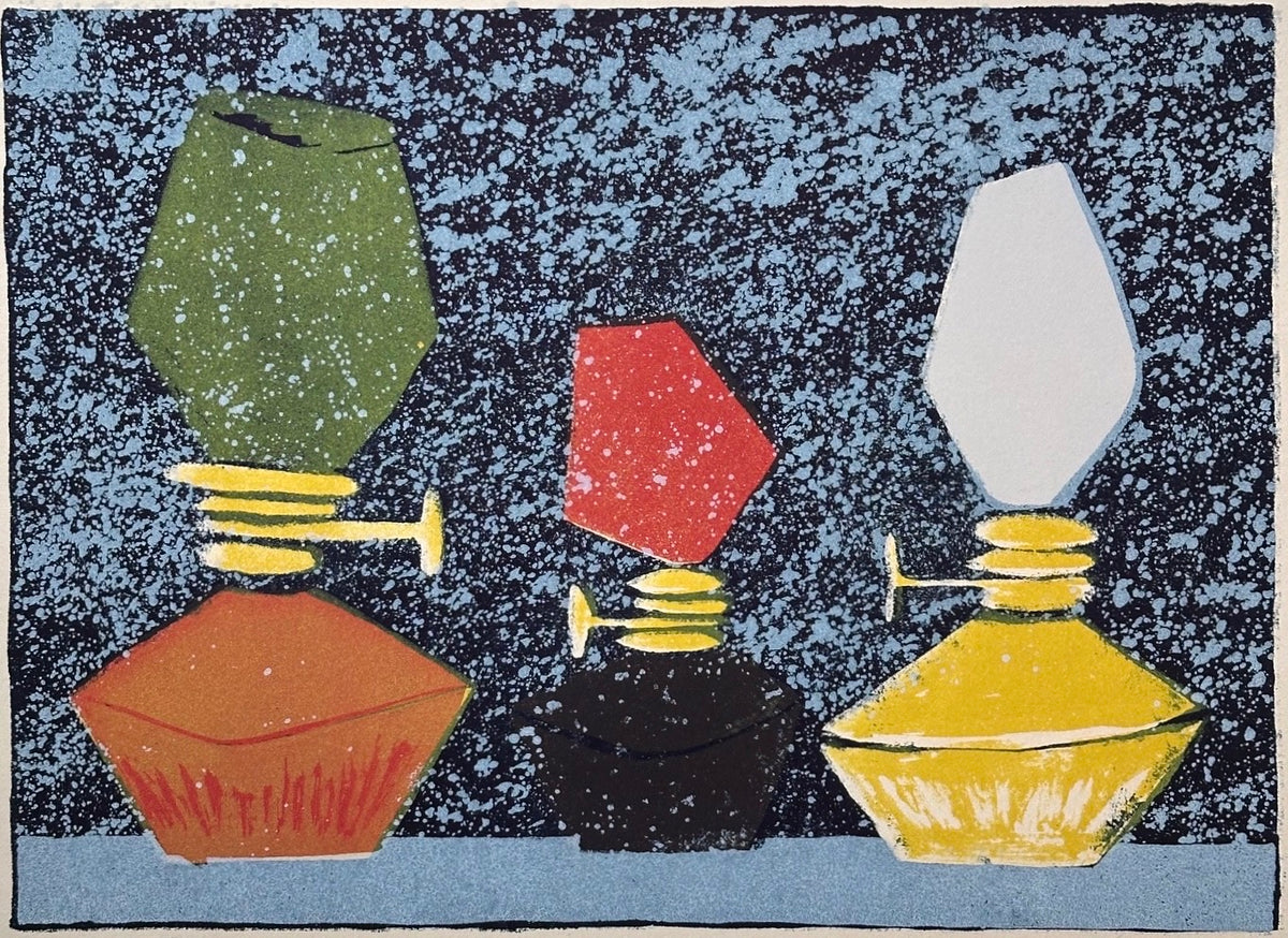 Anne Yeats (1919-2001), Three Lamps