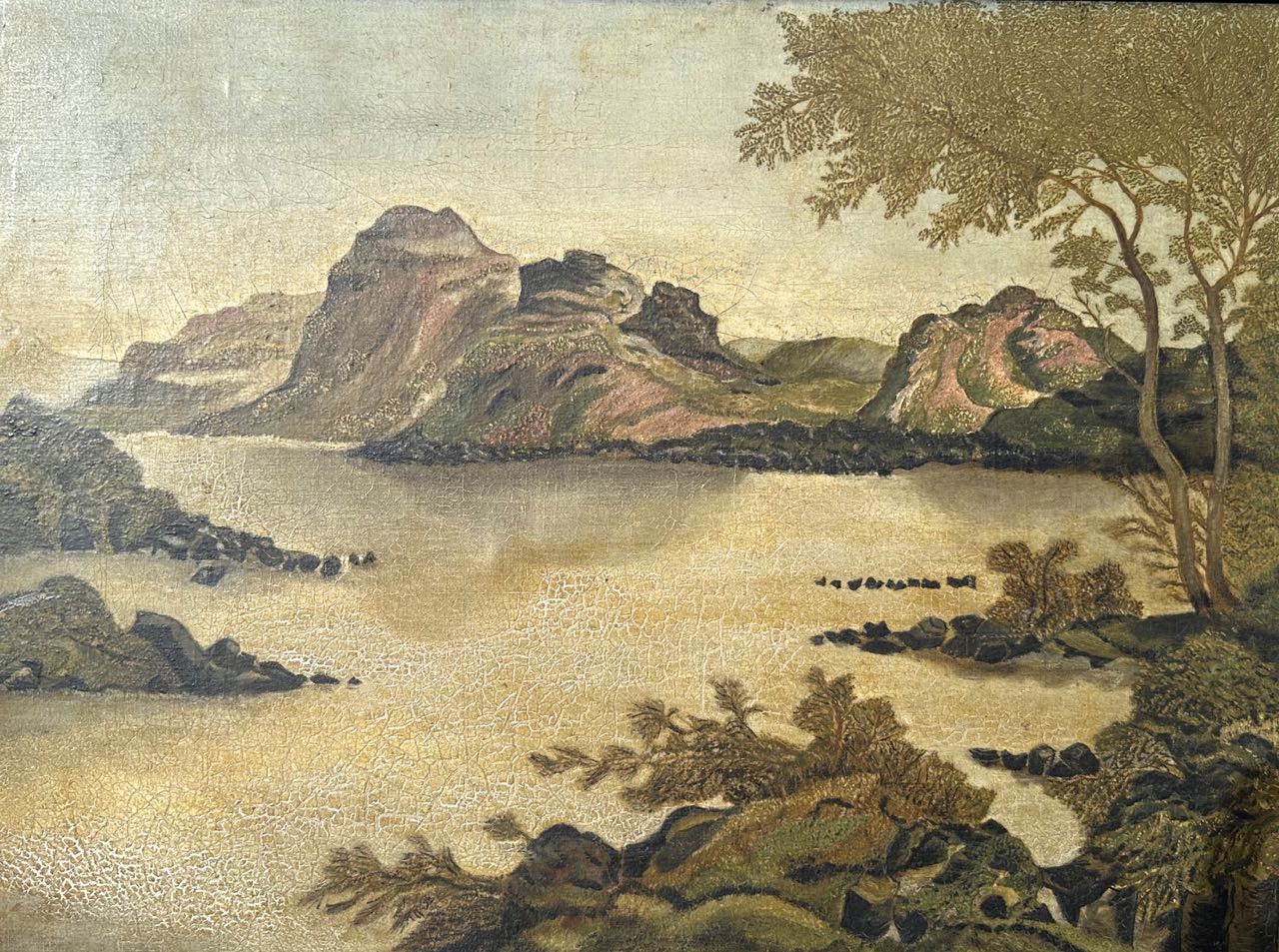 Anonymous artist, Rocky Coastal Landscape