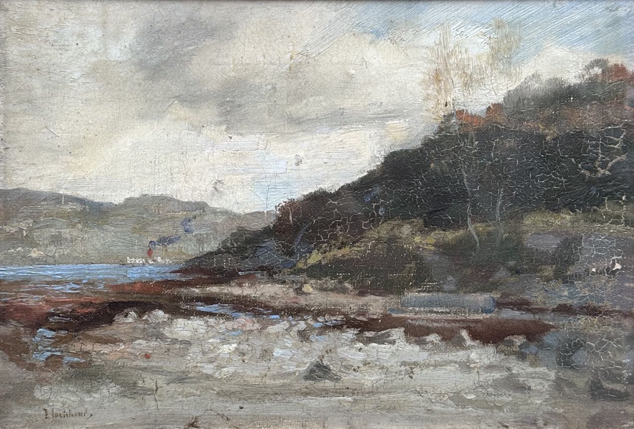 Anonymous, Watery landscape (early 20th Century)