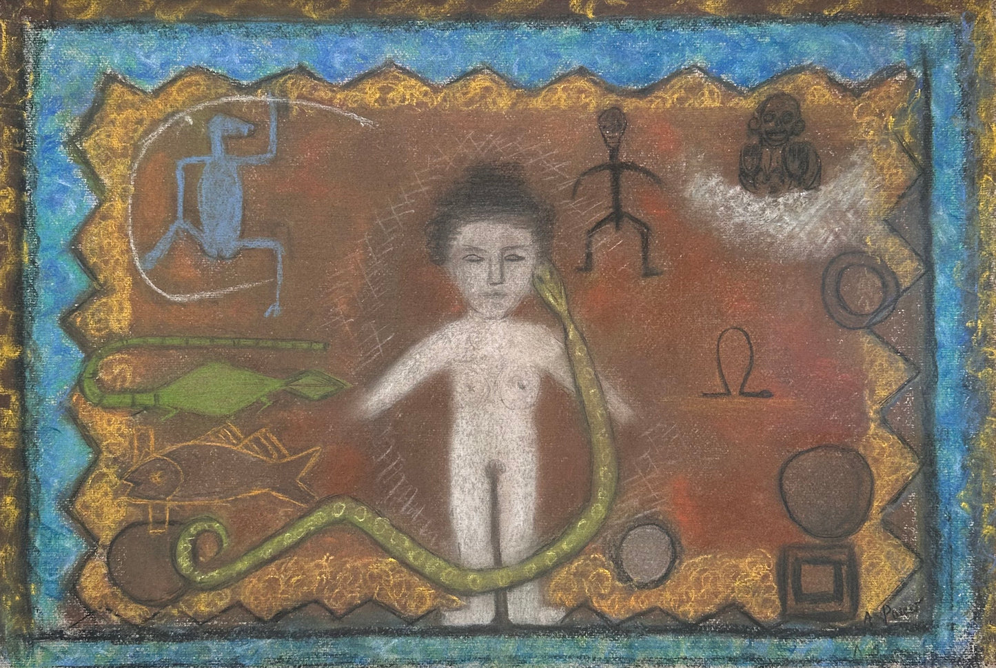 Arthur Power (1891-1984), Eve and the Serpent