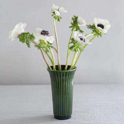 Bergs 'Daisy' vase, green