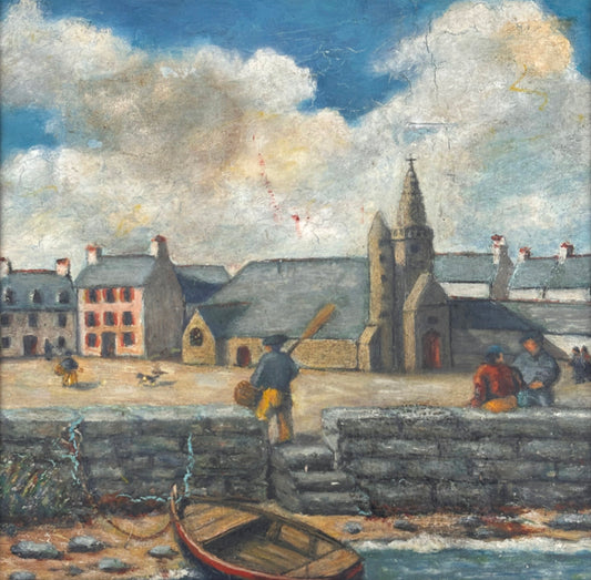 Anonymous, Breton Fishing Village