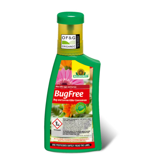 Neudorff BugFree bug & larvae killer, 250ml concentrate