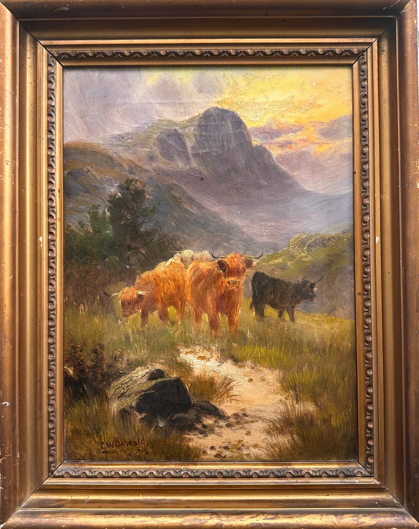 C.W. Oswald (1850-1900), Highland Cattle