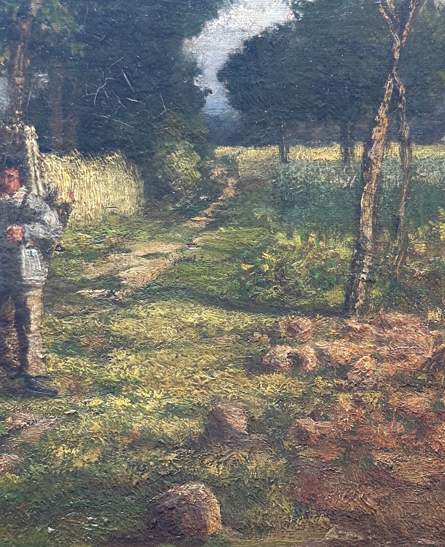 Caroline Courtin (1819-1875), People in a Landscape