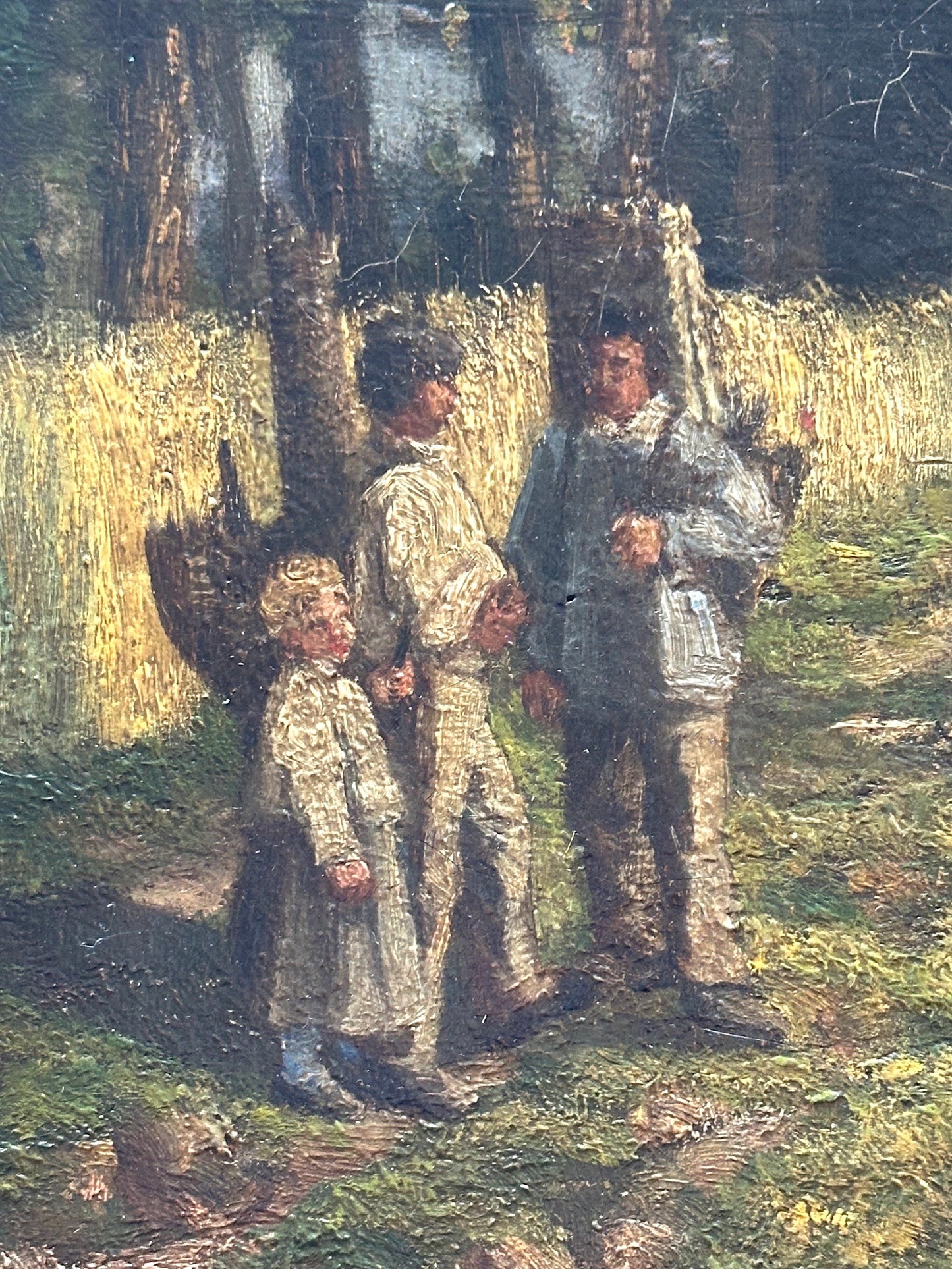 Caroline Courtin (1819-1875), People in a Landscape