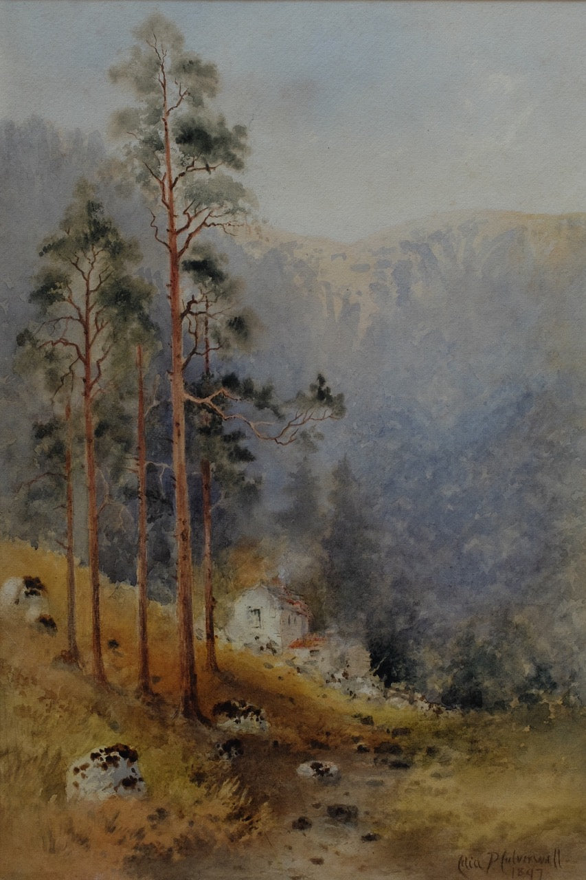Celia P. Culverwell (1849-1932), Wooded Landscape