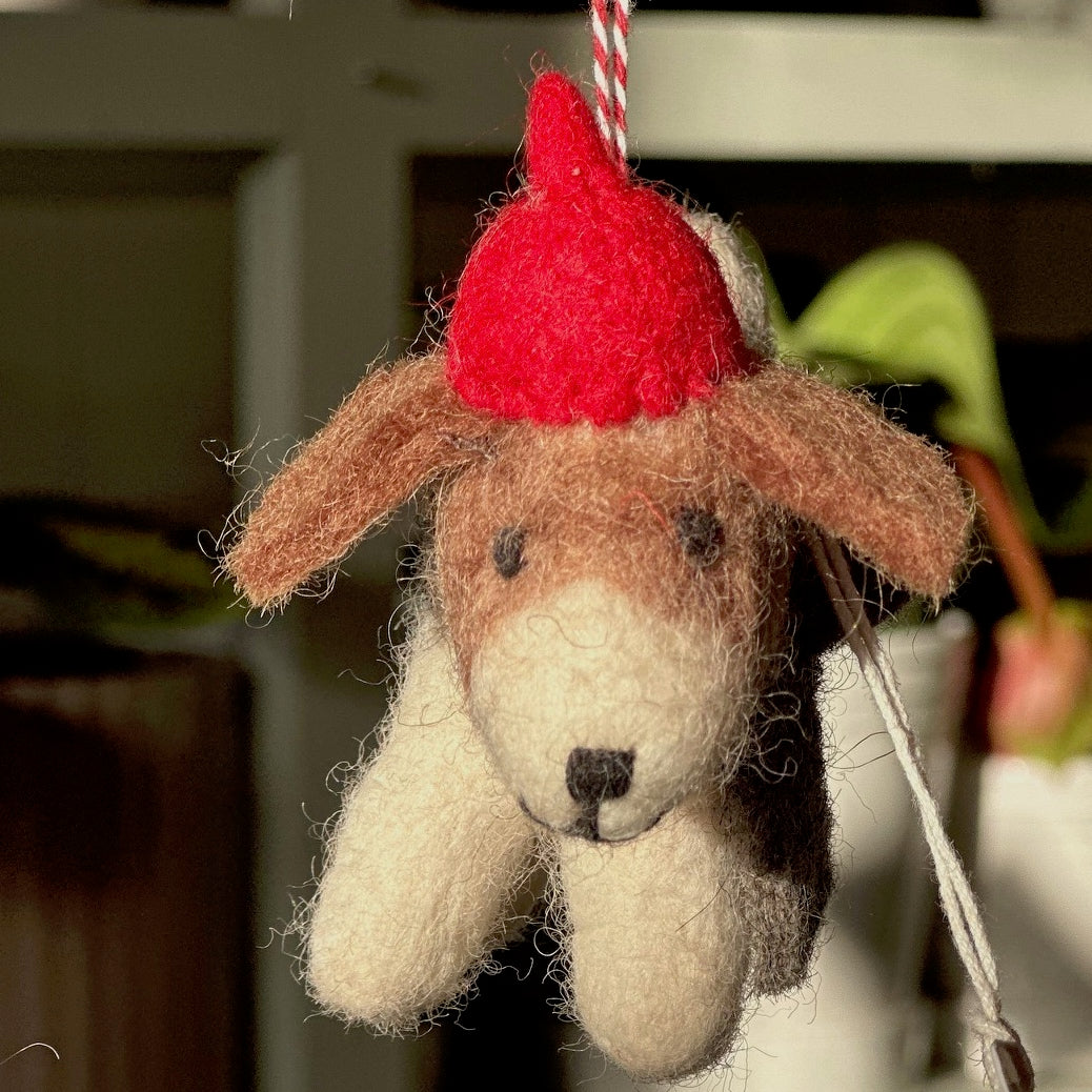 Felt & wool Christmas decorations