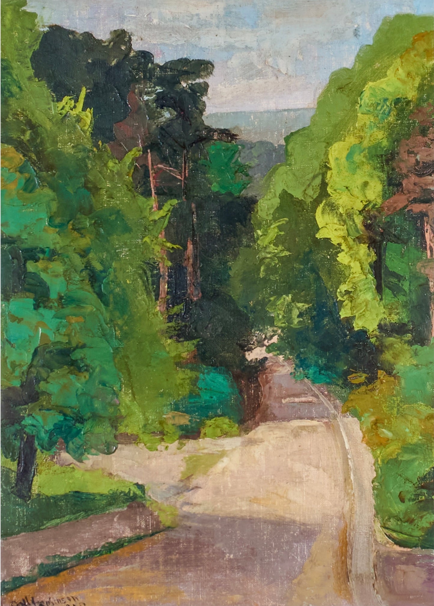 Dolly Robinson, (1901-1977), A Road In Wicklow