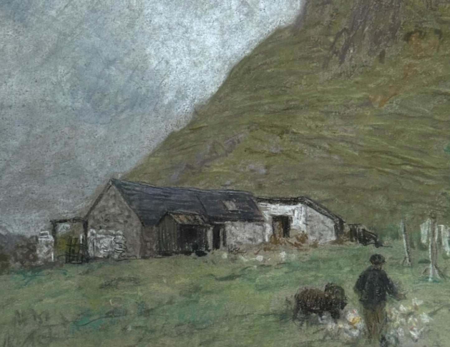John Robert Keitley Duff (1862-1938), Cottage on a Hillside