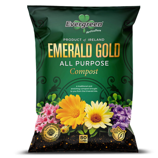 'Emerald Gold' all-purpose compost, 50 litres (6 bags)