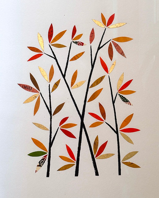 Ed Miliano, Four Autumn Trees