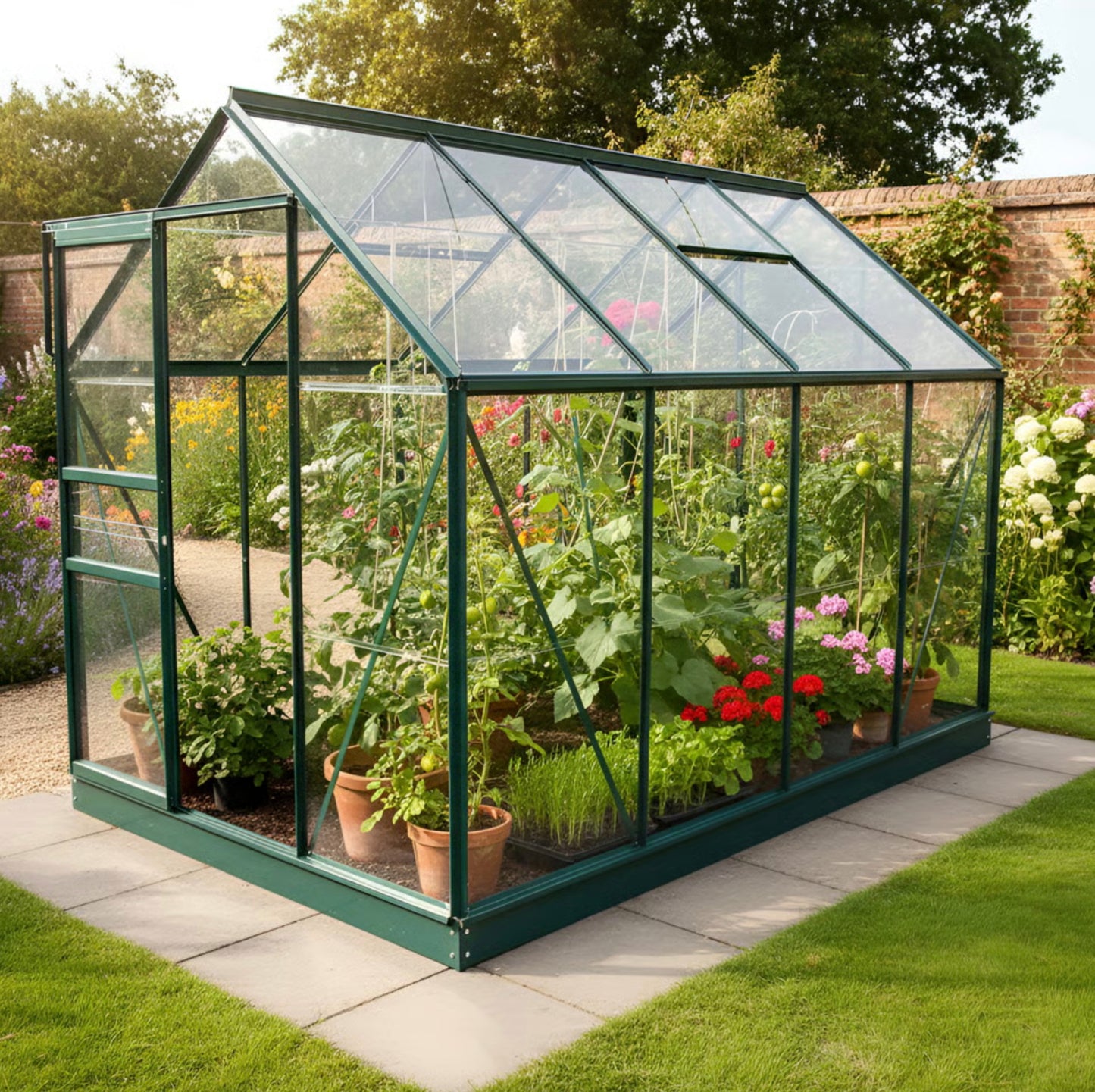 Vitavia 'Venus' Greenhouse (5 sizes, 3 colours)