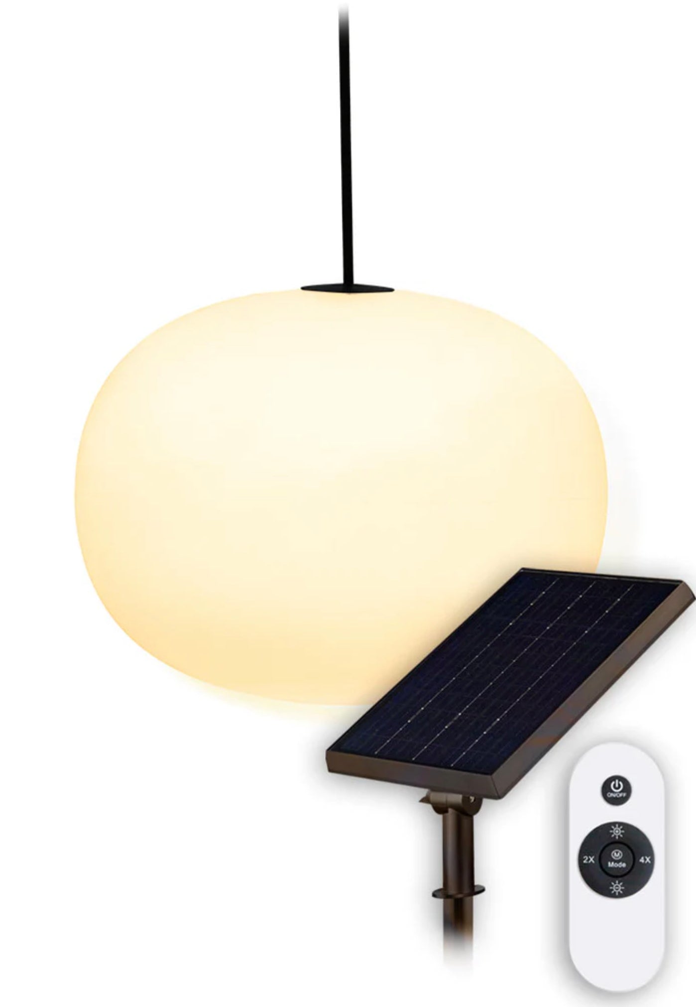 Solar 'Hanging Globe' garden light