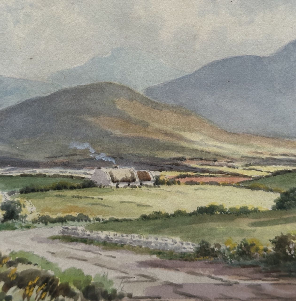 George Farrell (1900-1979), Chimney Rock, Mournes