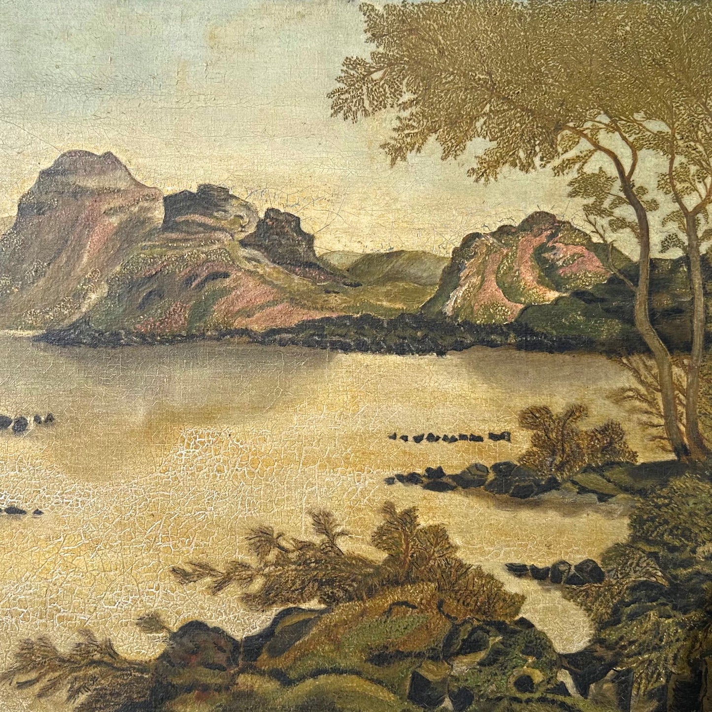 Anonymous artist, Rocky Coastal Landscape